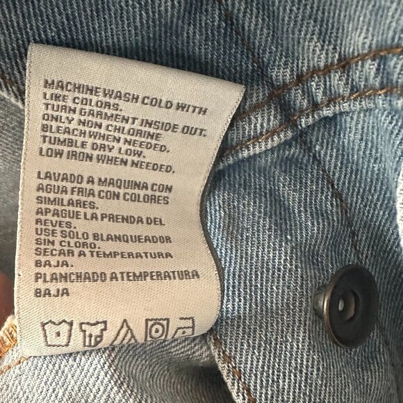 GAGA Lady Gaga Joanne Tour Limited Edition Jean Jacket   *Kids XL Size* - Picture 14 of 14